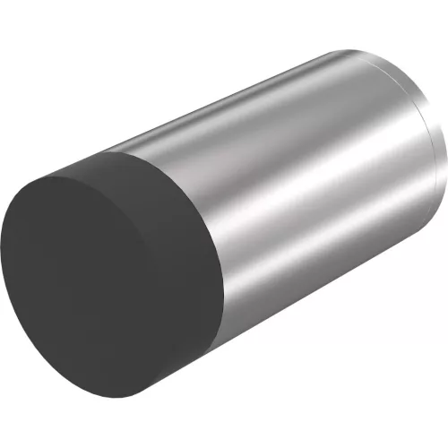 KWS fali ajtóütköző 2071 átmérő 30 mm hossz 80 mm nemesacél matt