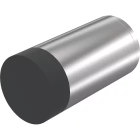   KWS fali ajtóütköző 2072 átmérő 30 mm hossz 100 mm nemesacél matt