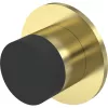 KWS fali ajtóütköző 2069 átmérő 30 mm hossz 28 mm sárgaréz matt