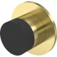 KWS fali ajtóütköző 2069 átmérő 30 mm hossz 28 mm sárgaréz matt