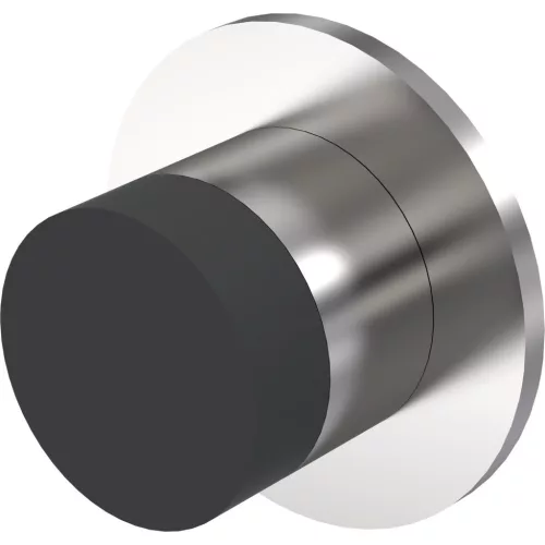 KWS fali ajtóütköző 2069 átmérő 30 mm hossz 28 mm nemesacél matt