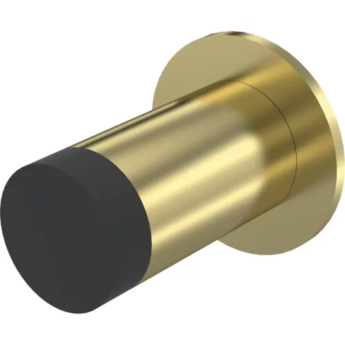 KWS fali ajtóütköző 2076 átmérő 30 mm hossz 100 mm sárgaréz matt