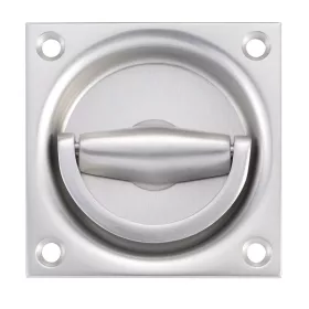   Behajtható kagylófogantyú fél KWS 5013 8 mm acél/alu sötétbarna lakkozott