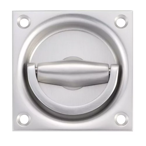 Behajtható kagylófogantyú fél KWS 5113 7 mm alumínium nemesacél hatású