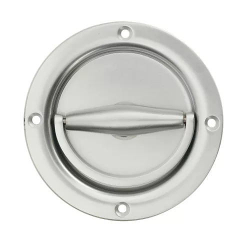 Behajtható kagylófogantyú KWS 5035 stiftes fél 8 mm sárgaréz fényes