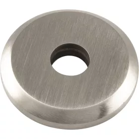 KWS támasztó rozetta fa/üvegajtóhoz - ? 30mm nemesacél