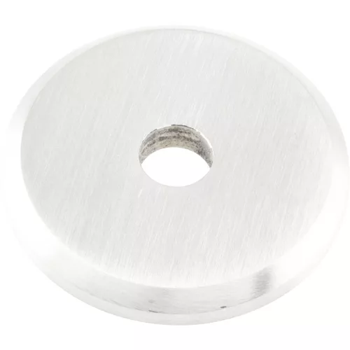 KWS támasztó rozetta fa/üvegajtóhoz - ? 40mm ezüst eloxált