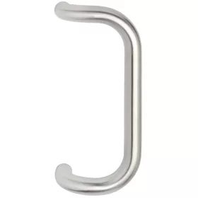   KWS ajtófogantyú 84 - hajlított 380mm lyuktáv. 350mm ? 30mm rozsdamentes