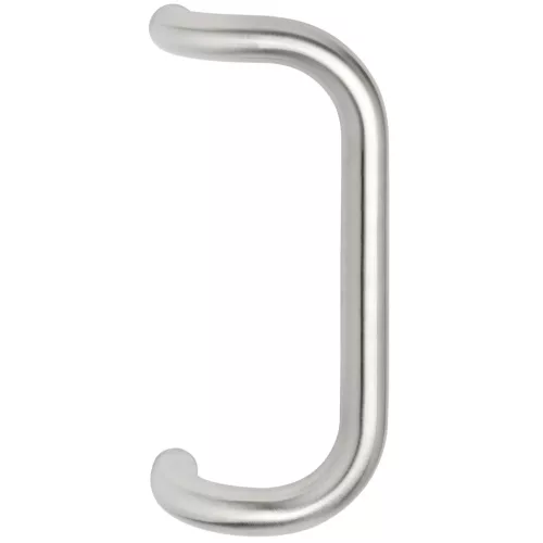 KWS ajtófogantyú 84 - hajlított 380mm lyuktáv. 350mm ? 30mm rozsdamentes