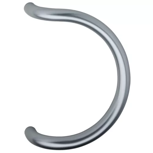 KWS ajtófogantyú 84 - félkör 330mm lyuktáv. 300mm ? 30mm rozsdamentes