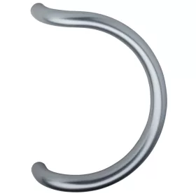   KWS ajtófogantyú 84 - félkör 380mm lyuktáv. 350mm ? 30mm rozsdamentes