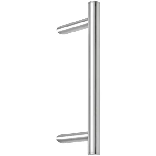 KWS ajtófogantyú 8179 C - L 400 mm lyuktáv. 300 mm ? 30 mm nemesacél matt