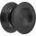 KWS tolóajtó kagylófogantyú pár 5251 kerekajtóvastagság 38-42mmalu matt fekete