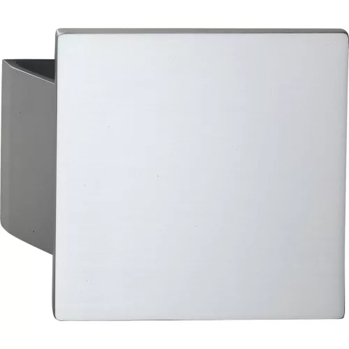 KWS lapfogantyú SARAH 150x150x10 mm alu ezüst eloxált/ezüst eloxált