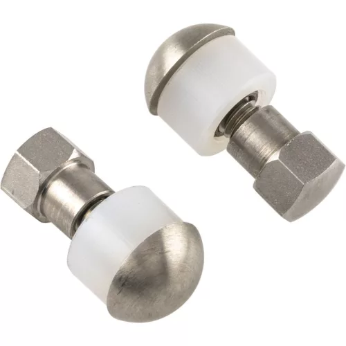 KWS rögzítőszett üveg P10 - párban M6 moduláris rendszer nemesacél