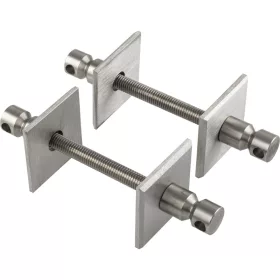   SCHÖSSWENDER rögzítési tartozékok - fához párban szögletes ajtóv.: 38 - 80mm