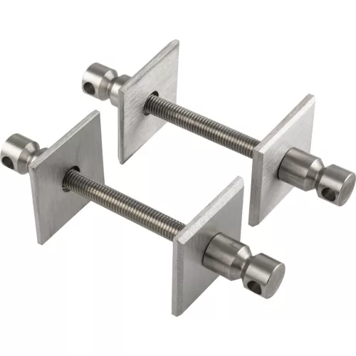 SCHÖSSWENDER rögzítési tartozékok - fához párban szögletes ajtóv.: 38 - 80mm