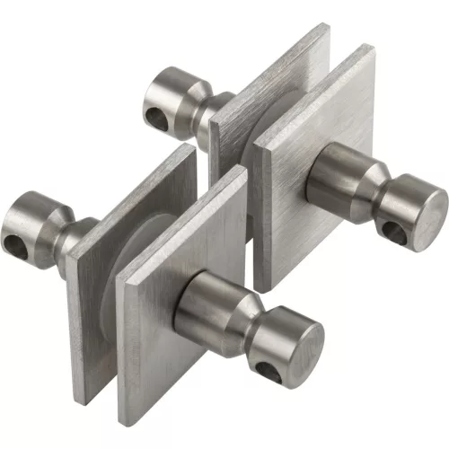 SCHÖSSWENDER rögzítési tartozékok - üveghez szögletes párban av: 8 - 12mm