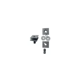   SCHÖSSWENDER rögzítési tartozékok - üveghez szögletes egyoldalas av: 8 - 12mm