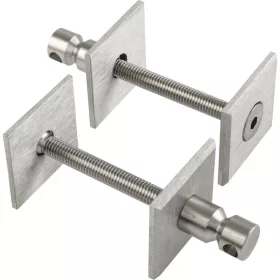   SCHÖSSWENDER rögzítési tartozékok - fához egyoldalas szögletes av: 38 - 80mm