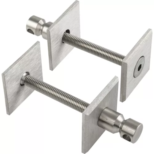 SCHÖSSWENDER rögzítési tartozékok - fához egyoldalas szögletes av: 38 - 80mm