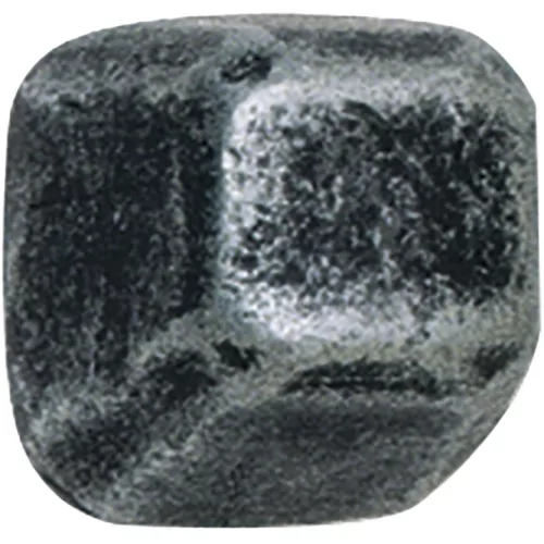 SCHÖSSWENDER kalapos anya szögletes forma - 10 x 12mm M 8 kovácsoltvas fekete