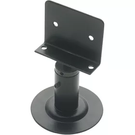   Válaszfal tartóláb sarokkonzol padlótávolság 60-80 mm fekete