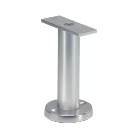   Válaszfal tartóláb egyenes konzol padlótávolság 100 mm rozsdamentes matt