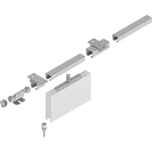 Tolókapu vasalatkészlet HELM 400 mennyezeti szerelésű max. 400 kg acél horg.