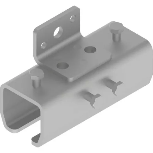 Kombinált csatlakozó/összekötő hüvely HELM 403 fali szereléshez acél horg.