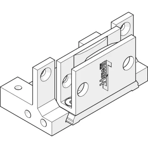 alsó vezető rövid vezetősínhez