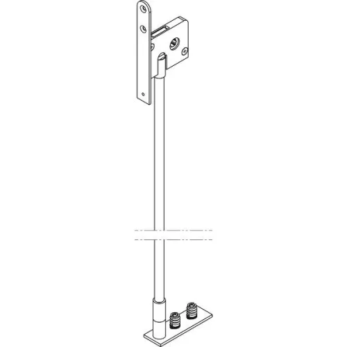 HAWA rúdzár DM 425mm acél horganyzott