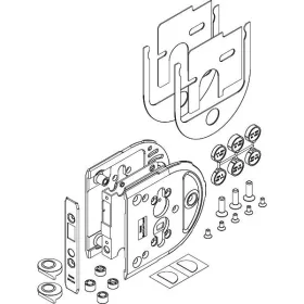   HAWA Toplock zárfogadó takaró nélkül központosító szettel