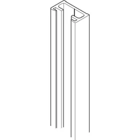   HAWA fali profil üvegajtó szetthez 3500 mm színtelen eloxált alumínium