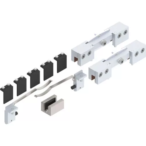 Vasalatszett üveg 8-10-76 mm Helm GT-L 80 sín nélkül 80 kg nemesacél hatás