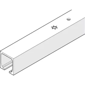   HAWA-Junior 40 futósín mennyezeti szerelés 1400 mm színtelen eloxált alu