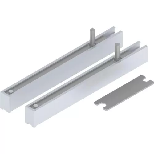 SOLIDO 100/HELM tartóprofil-készlet ME minimális beépítési mag. 4-12mm alumínium