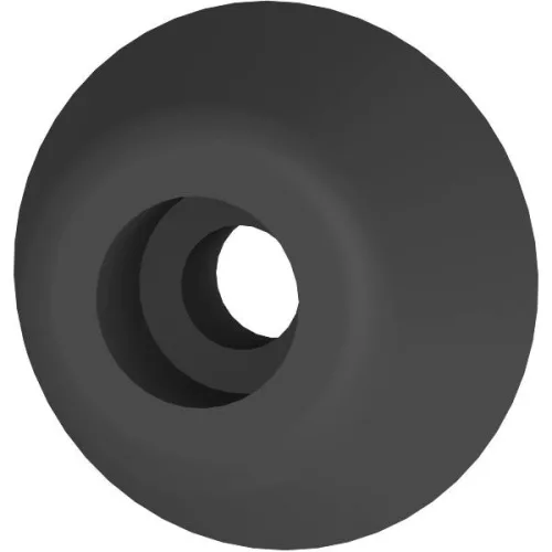 Gumiütköző fekete