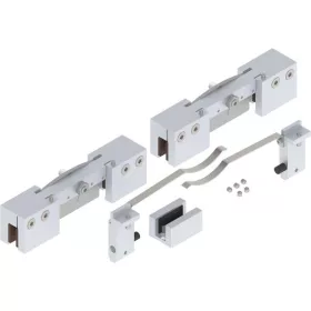   Vasalatszett üveg 8-12-76 mm Helm GT-S 150 sín nélkül 150kg ezüst eloxált