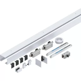   HELM GT-L 50 szerelvénykészlet üveg 8-10 mm L=2000 mm fal 50 kg alum. ezüst elox