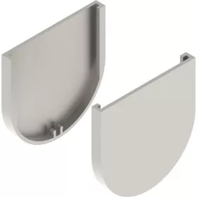   SOLIDO 100 takaró sapkakészlet üvegpont rögzítés kerek nemesacélhatás