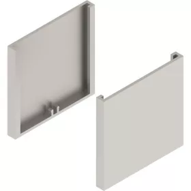   SOLIDO 100 takarósapka készlet üvegpont rögzítése szögletes nemesacél hatású