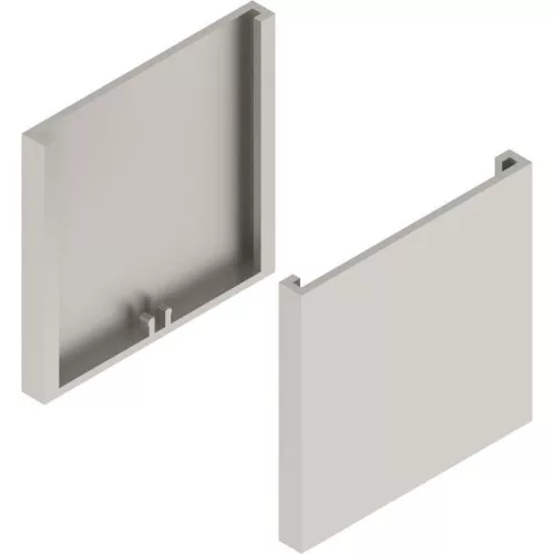 SOLIDO 100 takarósapka készlet üvegpont rögzítése szögletes nemesacél hatású