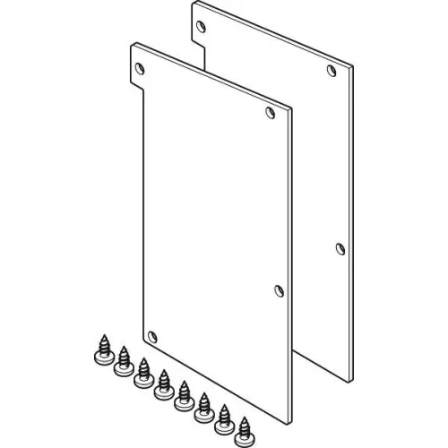 homlokzati takarók HAWA-Frontslide fali rögzítéshez hézag nélkülalu