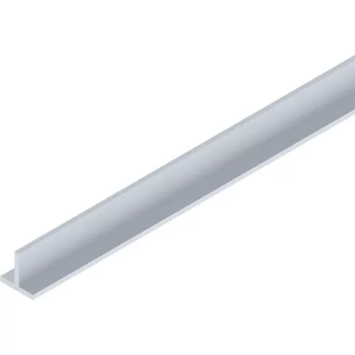 T-takaróprofil HELM GT-L méretre vágva ezüst eloxált