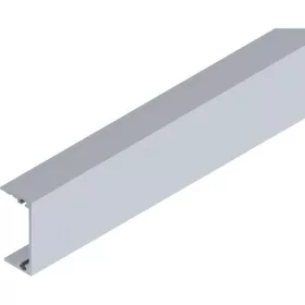 Előlap GT-S 150 méretre vágva ezüst eloxált