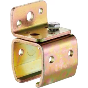   Fali rögzítőhüvely HELM 101 lyuk ? 8 mm M6 x 10 sárgára passzivált acél