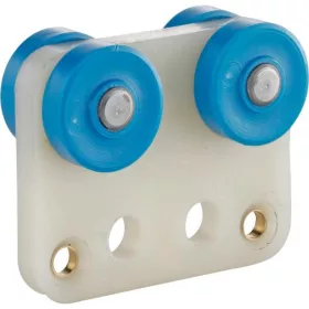   Ponyva-függöny kétpáros görgős kocsi HELM 132K műanyag nylon görgőkkel