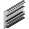 HAWA Junior 80/100 B takarósapka klipes előlaphoz 60 mm balos ezüst