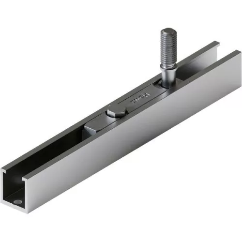 HAWA Junior 80/100 B-Pocket tartóprofil M10-függesztőcsavar Standard